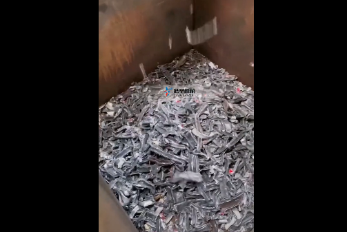 鋁合金破碎機破碎分離生產線廠家生產現場視頻
